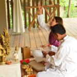 Lisa Ray Instagram - Happy Guru Purnima. I bow to all the elements - fire, water, air, earth, space - the bhoomis that sustain our lives and our reality. I bow to the potential for buddhahood within each of us. I bow to the jewel in the lotus and to the Guru manifested as vibration, resounding inside our hollow bits, orchestrating the potential for essential experiences in this life that help us grow.