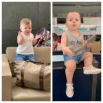 Lisa Ray Instagram – My wee thugs are on their way home from Hong Kong to Mumbai. 
#JetsettersatOneYearOld #Souffle @world_of_born