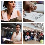 Lisa Ray Instagram - It’s a precious experience to find oneself in a roomful of likeminded Bibliophiles and engage in meaningful, uplifting, humour-laced discussion. That too on the day of a big cricket match, which touchingly, did not deter this group of word-lovers. Thanks @ekcupcoffee @broke.bibliophile #SanskaariGirlsBookClub and @CoWrks for putting together the ingredients for an afternoon well spent #closetothebone @HarperCollinsIN