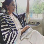 Lisa Ray Instagram - Reflections. (Cc: @menonpr) MUH @myrrajainmua Wearing @jamesferreiralabel jumpsuit and @ka_sha_india cape #savetheloom Earrings @teatrodhora @savetheloom_org