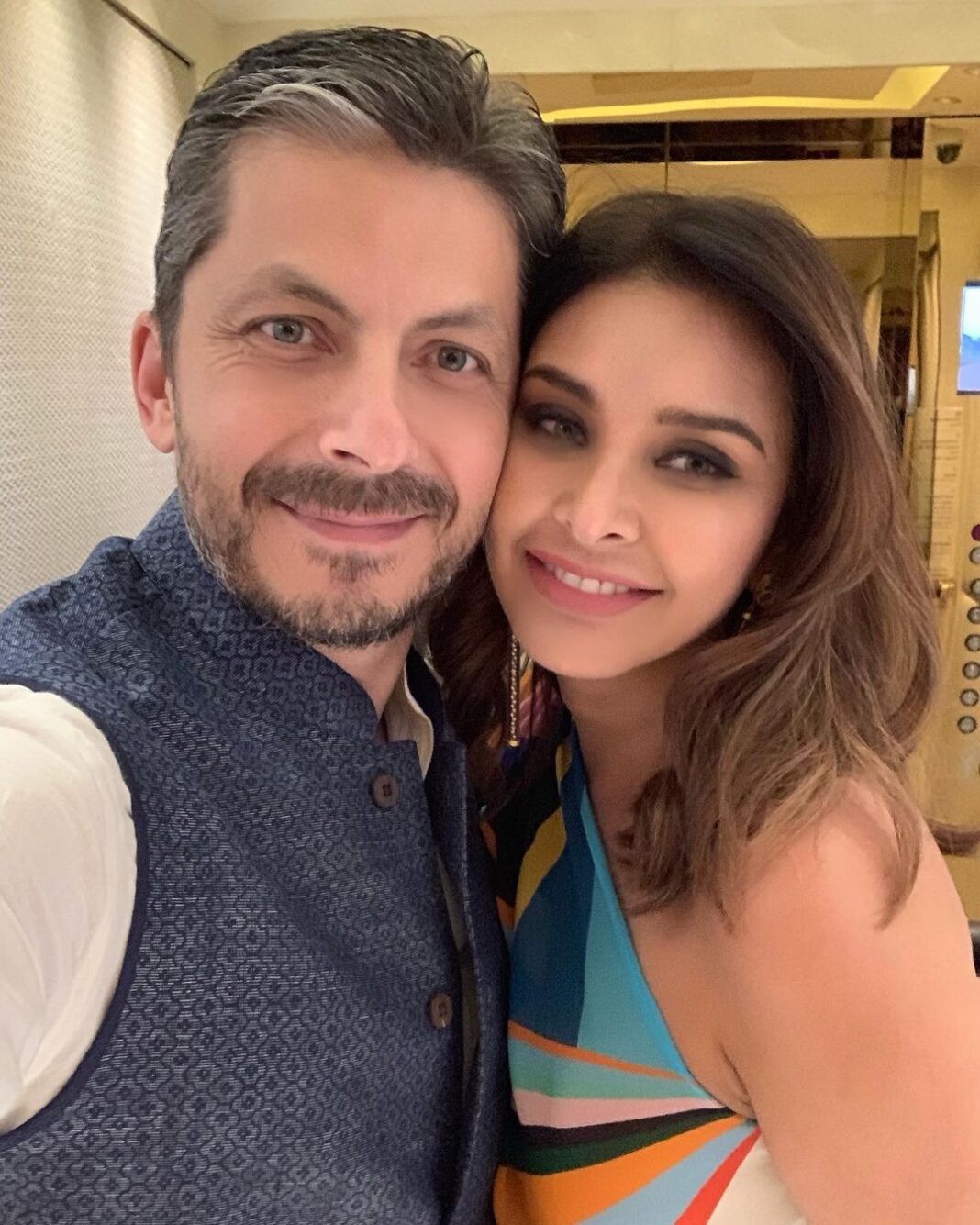 Lisa Ray Instagram - That’s a wrap on the first @closetothebone.book tour. I like my hot road manager. I think I’ll keep him 😝 at least for the next part of the book tour at the end of June...and probably, like, forever. The Ritz-Carlton, Bangalore