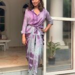 Lisa Ray Instagram - Goa. . Ready for our @theprojectcafegoa #ShanghviSalon launch for @closetothebone.book with @thepostcarder . Styled by @dipikablacklist Wearing @pausefashion.in Earrings @isharya Makeup @suchitra82 @harpercollinsin