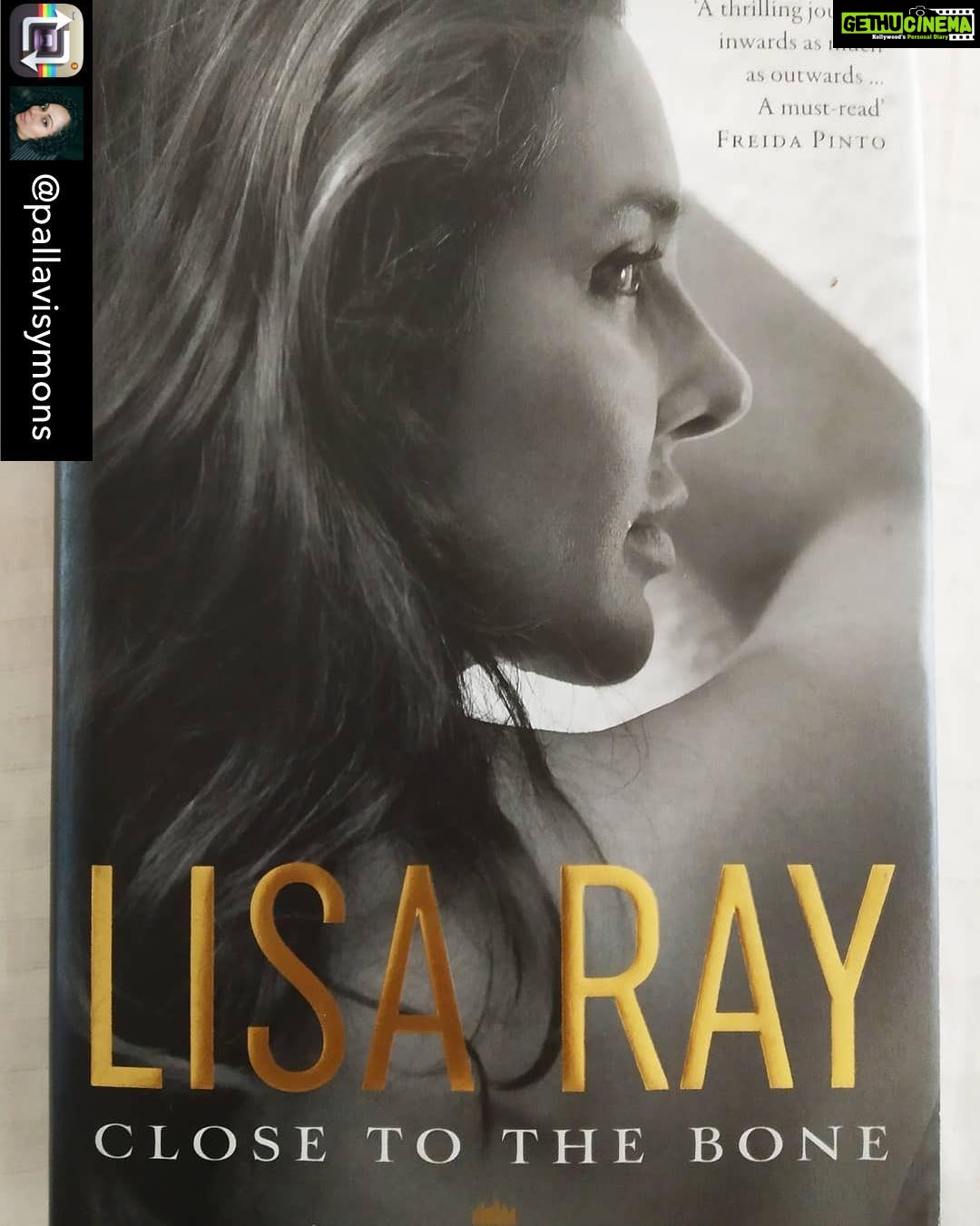 Lisa Ray Instagram - This message from a true reader and sensitive soul makes my heart sing Repost from @pallavisymons using @RepostRegramApp - I received Lisa's book Close to the Bone as a birthday present and was in the middle of reading it yesterday when I had to go out and make her up for the first launch event of the book. The lure of the book matched the excitement at the prospect of making up its author and I'm so glad that I got to indulge in both! Now, I'm curled up again, reading, immersed and free falling! Thank you @teasemakeup for the book and @lisaraniray for such a beautiful read. I can't wait to finish it but then again, I dont want to either! #closetothebone #lisaraniraytheauthor #notonlyamemoir