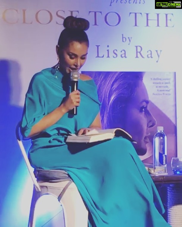 Lisa Ray Instagram - Because it’s the first, I hope you will indulge my hubris in posting a video from the launch event in Mumbai of @closetothebone.book @olivemumbai @harpercollinsin Thank you- THANK YOU - everyone who came out last night, and all the readers who honour the book with your attention. It’s long. It’s heartfelt. It’s a bit of everything, light and shadow. It’s my dream come true to publish my words. Cheers to manifesting our desires and longings. Special thanks to my special friend @dipikablacklist for not only styling me beautifully but also stepping in to help organize the venue 🙏🏼 Wearing @stephanydsouza @perniaspopupshop Shoes @veruschkashoes Earrings @vasundharajewelry Makeup @pallavisymons (special thanks!) Hair @sams_salonspa Olive Bar & Kitchen