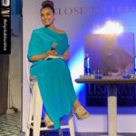 Lisa Ray Instagram - Repost from @dipikablacklist using @RepostRegramApp - My warrior queen @lisaraniray at the first open event for her @closetothebone.book ... styled by moi Outfit @perniaspopupshop @stephanydsouza .mua @pallavisymons . Hair @sams_salonspa . Shoes by @veruschkashoes . Jewels by @vasundharajewelry ❤️👌👍 Olive Bar & Kitchen
