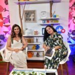 Lisa Ray Instagram - Fabulous chat with @kiranmanral for #Facebooklive about @closetothebone.book Watch the whole replay on my Facebook page or on @shethepeopletv Facebook page Wearing @thesufistudio styled by @dipikablacklist shoes @inochhiofficial MUH @smittenc