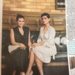 Lisa Ray Instagram - Repost from @dipikablacklist using @RepostRegramApp - Such a pleasure to see @lisaraniray in the paper talking all things @closetothebone.book .... I’m chuffed at the look we managed to put together . #outfit by @payalagoenka shoes by @inochhiofficial make up by @smittenc ❤️❤️ Lovely interview with this fabulous kick ass woman @tahirakashyap thank you @aasthaatray @sundaymidday read the whole article on @closetothebone.book fb page