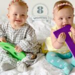 Lisa Ray Instagram - My Soufflé are eight months old today 🎉🎂 @babypicsapp @jacadi_officiel @zara