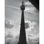 Lisa Ray Instagram – Needle in the sky. #cntower