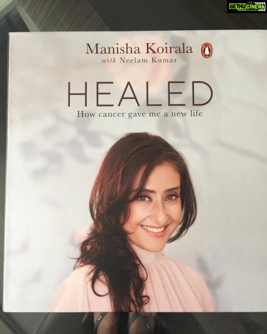 Lisa Ray Instagram - So I am compelled to come out of my self-imposed retreat from tech to post a heartfelt thank you to @m_koirala for courageously and candidly sharing your healing story. The authenticity quotient in your book makes this a valuable read for everyone - whether you have been affected by cancer or not. I can’t help but notice parallels in our journeys as well. In case you catch a glimpse of my pjs at the bottom of the frame...that’s the sign of an uninterrupted reading session. I mean, I can’t even pull on my jeans until I finish the book. So relatable. So real. So uplifting. So difficult. So heart breaking. Bravo. Much love to you and I’m awaiting our next meeting. Your learning culled from your ovarian cancer experience will heal others. I’m sure of this. @penguinindia