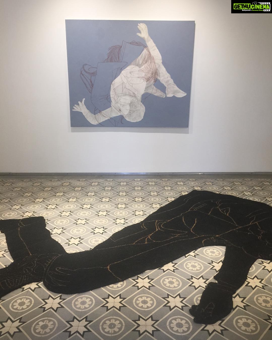 Lisa Ray Instagram - Finally made it to @experimenterkol new space in #Ballygunge. Light, clean, serene - the perfect container for provocative work- and strangely nostalgic. Wonderful @praneetsoi exhibit on. Thanks Joshua for indulging me and missed seeing you both Priyanka and Prateek. Ballygunge, West Bengal, India