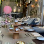 Lisa Ray Instagram – Thanks @thelabellife for dreamy tea party place settings and a table to frame all our mad hatter hopes and dreams. @preetasukhtankar #Souffleteaparty