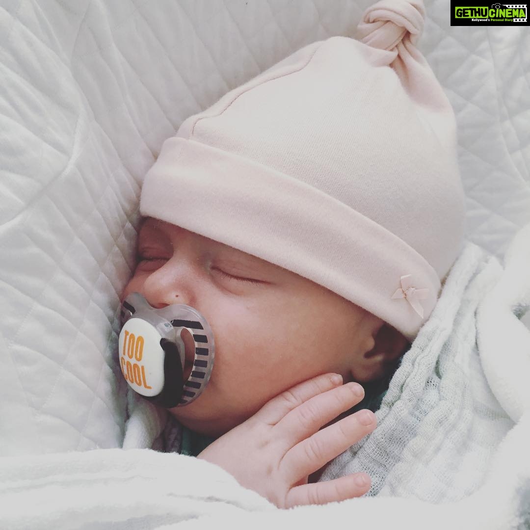 Lisa Ray Instagram - It’s not just a cute pacifier, that’s truth serum my child is sucking on. The truth is, my babies are already too cool for me, and they will be superior to me in every conceivable way. That’s how it must be. And I like it. After years of spiritual seeking, these babes have been a precise and lethal dose of instant ego dissolution. Take that, all you gurus! #futureisfemalebabies #Souffle #thesuperiorones #mama