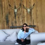 Lisa Ray Instagram - ...and then you check out, you find a cabin (or in this case @rooms.hotels) and go on semi-permanent vacation because you will never be as cool (on fleek? What are the kids saying now?) as your heirs. And that’s how it should be. Kazbegi