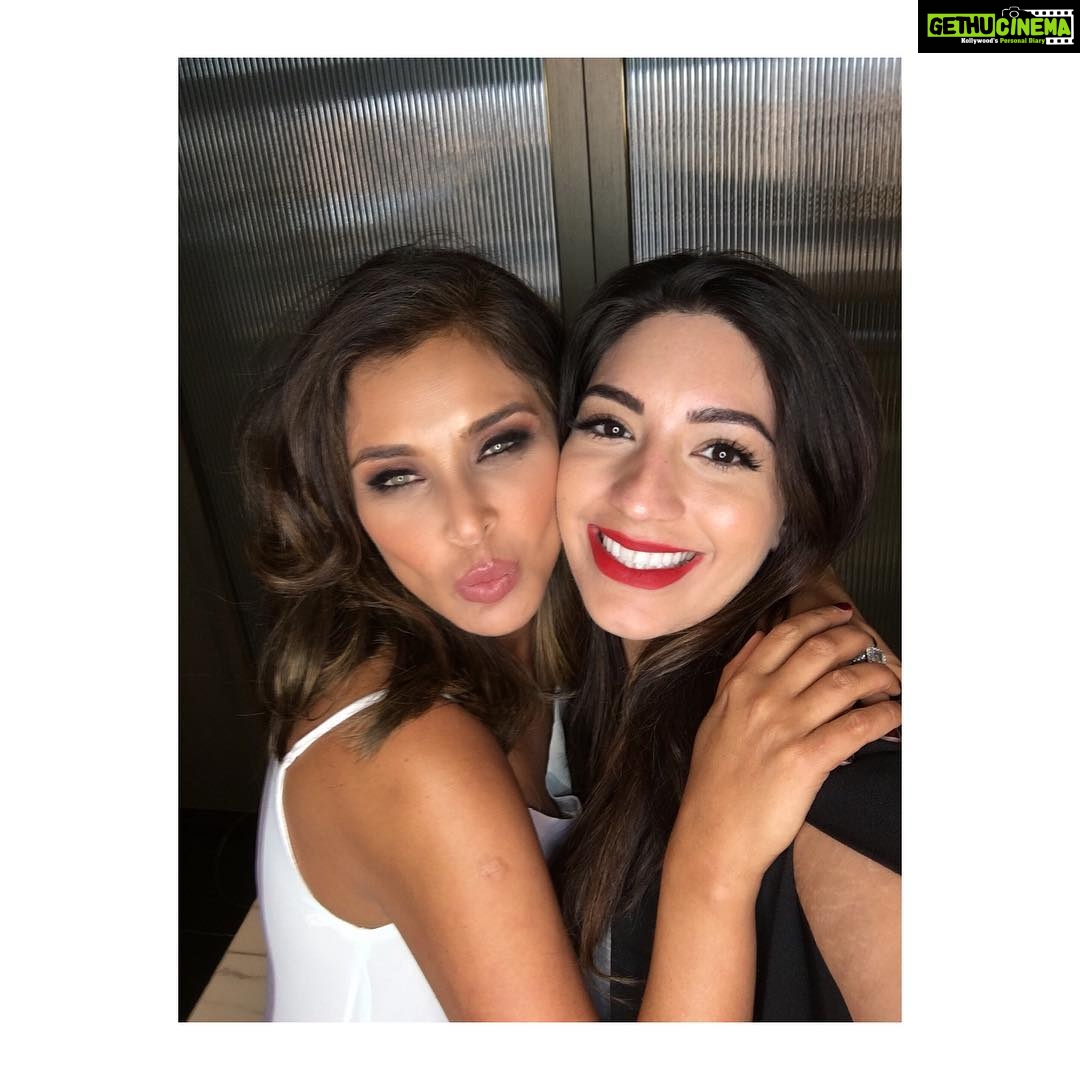 Lisa Ray Instagram - Happeeeee Bird-day to you! I love you @natasha.moor You are full of Drive and stardust and vision and behind your beauty resides an outsized heart which compels you to give without calculation or limit. So proud of all your accomplishments and cheers to your world domination with @natashamoorcosmetics #babysisterlove #bossgirllove