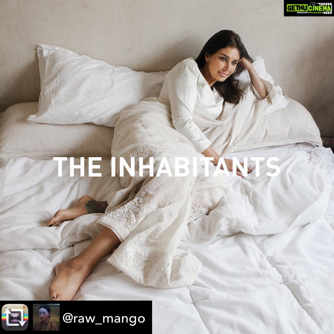Lisa Ray Instagram - Repost from @raw_mango using @RepostRegramApp - THE INHABITANTS | “It’s the smell. No one can ever forget the smell of Bombay. People call it many things; the smell of greed, and hope and despair and ambition. But how can the desires of men and women animate the smell of a city? Is it not the other way around?” Lisa Ray, Actress, wearing our Faida sari. From a selection of Mumbai portraits photographed by @peeezers #sanjaygarg #rawmango #theinhabitants #mumbai #city #actress #portraits