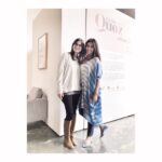 Lisa Ray Instagram - Pret a gratitude 🙏 Echoing @sujstyle in my love for the tagline of this beautifully minimalistic fashion line started by cancer graduate- my Lebanese sister- the multi-talented @lamariachi ❤️ we stumbled on @blessed_ae pop up in #Dubai and enjoyed a fab afternoon of fashioning and sharing our cancer journeys. Lama, the creative director of an ad agency was diagnosed with ovarian cancer in 2013 just a few months after getting married. The experience transformed her life and soon after she started the line to support cancer patients in the U.A.E. and spread her life positive motto #Blessed Scooped up armfuls of her designs because they rock. Check out @blessed_ae online and look up @lamariachi remarkable story 💕 And don’t forget to always share your blessings #AttitudeofGratitude @mojogallery #Dubaiwithheart #CancerGraduate #giveback @blessed_ae Alserkal Avenue