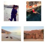 Lisa Ray Instagram - Sometimes we run. Sometimes we hide 😎 #Oman @sixsenseszighybay Six Senses Zighy Bay