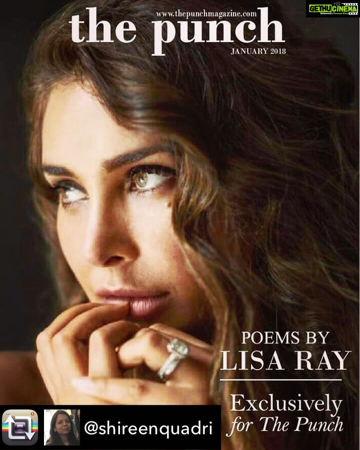 Lisa Ray Instagram - Repost from @shireenquadri using @RepostRegramApp - Actress and social activist Lisa Ray has been writing poetry for quite some time. Here, for the first time, she has generously and graciously agreed to share some of her poems, exclusively for The Punch Magazine. Diagnosed with a rare blood cancer in 2009, Ray chose to share her experiences in a blog called ‘The Yellow Diaries’ which led to her first book, a memoir, commissioned by HarperCollins, which will be published this year. Her poetry explores themes derived from an identity-bending, nomadic experiences, the culmination of a life of no fixed address. Here's the cover! Image courtesy @farrokhchothia . . . . . . . . . . . . . . . #lisaray #exclusive #poemsbylisaray #actress #socialactivist #poetess #theyellowdiaries #memoir #bookgeek #bibliophile #booklover #bookworm #bookrecommendation #bookstagram #bookstagramindia #writersofinstagram #igreaders #igworldclub #tbt #poetrylovers #poetryperformance #poetryslam #poetryreading #readersofinstagram #bookphotography #photooftheday #thepunchmagazine