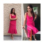 Lisa Ray Instagram – Thank you #Vadodara and #SwissGallery for another great @rado event launching our festive collection just in time for #navratri2017 
Feeling fierce in hot pink @jamesferreiralabel styled by wonder woman @manekaharisinghani assisted by @kareenparwani 
MUH @zoya.makeupandhair 
Jewels @gehnajewellers1 
Managed by @jainisha_shah @exceedentertainment Welcomhotel by ITC Hotels, Alkapuri, Vadodara