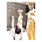 Lisa Ray Instagram - Private tour of the #Acropolis museum in #Athens a few summers ago confirms what we've always known: women are the pillars of our society 😜