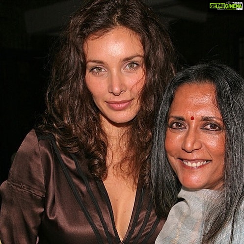 Lisa Ray Instagram - To this magnificent woman do I owe so much. She has mentored me in being fearless and vulnerable at once. In quelling other voices while you find your own. And to belong, uniquely, irrevocably, uncompromisingly, (even stupidly!) to yourself. Thank you Deepa. This was taken years ago in LA when we were promoting our Oscar nominated film #Water. I muse also at my youthful loveliness and how unlovely I felt at that point in my life. I was searching, spending months in isolated ashrams and retreats, running away from the world and running towards some imagined truth, only to finally understand we are perfect in our imperfection and everything we need is inside us already.