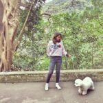 Lisa Ray Instagram - #BowenTrail mornings with Matteo. #HongKong Bowen Road
