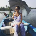 Lisa Ray Instagram - Next stop @kayalislandretreat Kerala backwaters