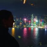 Lisa Ray Instagram - Kung Hei Fat Choi from the top of #HongKong 北京道一號 - AquaRoma/ AquaTokyo/ AquaSpirit