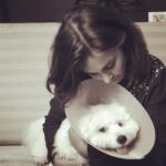 Lisa Ray Instagram - The cone of shame comes off next week.