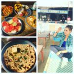 Lisa Ray Instagram - Is there anything in the world a little kaali dal and missi roti can't smooth over? #Punjab @meghnabutani @parulp28 Gurudwara Manji Sahib,near Ludhiana Punjab