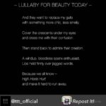 Lisa Ray Instagram - My Lullaby for Beauty Today makes an appearance on @ttt_official #TerriblyTinyTales brings together a diverse pool of writers to produce one bite sized story/poem/rant a day. Love their microfiction, honoured to make the cut. This is a very personal protest against the #BeautyIndustry. In their own insidious way they chip away at your self belief and replace it with the message: you are not good enough. #terriblytinytales #microfiction #wordporn