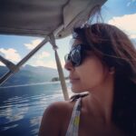 Lisa Ray Instagram – Where the sky meets the lake, that’s where you’ll find me. #Canada Kaslo, British Columbia