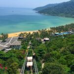 Lisa Ray Instagram – Too spectacular for this frame
@intercontinentaldanang #MonkeyBay #Vietnam #Travelista #funicular #dontwannaleave #canwestayforeverpls