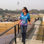 Lisa Ray Instagram - Supporting hometown team #MumbaiHeros at the #CCL match in Chandigarh while we're here promoting @ishqforeverthefilm Chandigarh, India