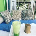 Lisa Ray Instagram – Just me and my green juice at #YogaHouse The Yoga House, Bandra