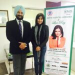 Lisa Ray Instagram – Most important part of raising Cancer Awareness for the 2nd Anniversary of #FortisHospitalLudhiana has been visiting with patients today. Ludhiana, Punjab, India