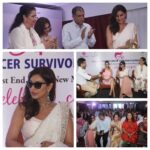 Lisa Ray Instagram - What a truly rewarding event this was! More about the Fourth Annual Breast Cancer Survivors Conference from my friend and Cancer activist #DeviekaBhojwani: My NGO Womens Cancer Initiative - Tata Memorial Hospital, along with Nag Foundation organised the 4 Breast Cancer Survivors Conference in Mumbai on 19th- 20th October 2015. The beautiful and courageous Lisa Ray a cancer survivor herself, along with Dr Anil Dcruz, Director, Tata Memorial Hospital, inaugurated the conference, and the gorgeous Malaika Arora Khan lent her support to the cause. The theme of the conference was CONNECT, CELEBRATE, CONQUER..and was a platform for survivors and health care professionals to come together to share and learn.The aim was to energize, educate and enable survivors, in women specific health issues. 250 Breast Cancer Survivors, from Mumbai, Pune, Nashik, Kolhapur, Bangalore and Goa attended in an atmosphere of great bonding and shared experiences. The sessions, addressed issues such as, rehabilitation and physical recovery after Breast Cancer, fear of relapse, which were conducted by Doctors from Tata Memorial Hospital Mumbai, along with other well known Oncologist from around India. What a rewarding experience!!