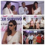 Lisa Ray Instagram – What a truly rewarding event this was!
More about the Fourth Annual Breast Cancer Survivors Conference from my friend and Cancer activist #DeviekaBhojwani:

My NGO Womens Cancer Initiative – Tata Memorial Hospital, along with Nag Foundation organised the 4 Breast Cancer Survivors Conference in Mumbai on 19th- 20th October 2015. The beautiful and courageous Lisa Ray a cancer survivor herself, along with Dr Anil Dcruz, Director, Tata Memorial Hospital, inaugurated the conference, and the gorgeous Malaika Arora Khan lent her support to the cause.
The theme of the conference was CONNECT, CELEBRATE, CONQUER..and was a platform for survivors and health care professionals to come together to share and learn.The aim was to energize, educate and enable survivors, in women specific health issues.
250 Breast Cancer Survivors, from Mumbai, Pune, Nashik, Kolhapur, Bangalore and Goa attended in an atmosphere of great bonding and shared experiences. 
The sessions, addressed issues such as, rehabilitation and physical recovery after Breast Cancer, fear of relapse, which were conducted by Doctors from Tata Memorial Hospital Mumbai, along with other well known Oncologist from around India.
What a rewarding experience!!