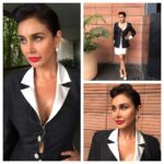 Lisa Ray Instagram - Channeling an updated classic coiff for the launch of the @RADO #DiamondCollection in #Kolkata MUH @mehakoberoi Styled by @aakanksha.a Ensemble @druvk earrings @minerali_store Calcutta, India