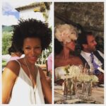 Lisa Ray Instagram - #LeonieCasanova is lit from within. A beauty, a talent and a mixie (half Zambian, half Italian) I'm so happy I could witness her marrying Mario. Match made in Tuscan heaven.