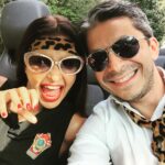 Lisa Ray Instagram – Grrrrr 
We’re not the new age #Flintstones…we’re celebrating a TuscAfrican love story in Italy.
#LeonieWedsMario