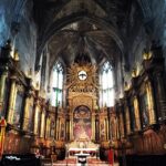 Lisa Ray Instagram – The #baroque splendiferousness of this #Avignon church can’t be stated…it has to be experienced along with the spicy scent of incense when you enter.
Interesting fact: Jesus is represented by the bird figure as there was a brief period when he could not be represented in a human form 
#Avignon #France #Provence Avignon, France