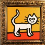 Lisa Ray Instagram - #Capetown artist Richard Scott's 'Naive meets Pop' brand of painting makes me naively happy. #HappyCat #HappyLisa