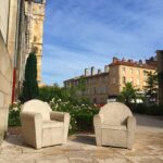 Lisa Ray Instagram – Bienvenue a #Macon! 
Another picturesque town in #Burgundy…pull up a solid stone arm chair and watch the world go by.
#Macon #Travelista #France #boattripping Mâcon, France