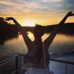 Lisa Ray Instagram - On the #Rhone again... #boattripping #France #RhoneRiver Rhone River