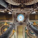 Lisa Ray Instagram – Always look up.
These stunning details are found on the ceiling of La Basilique Notre Dame de Fourviere in Lyon.
#France #Travelista Basilique De Fourvières (Vieux Lyon)