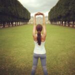 Lisa Ray Instagram – Morning from #Paris.
Morning stretches in Luxembourg Gardens. 
#Travelista #Paris #Fitness Luxembourg Gardens, Paris France