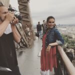Lisa Ray Instagram - The view from the top is worth it part deux. Especially when @brandoncolewidener is behind the lense. #insightmoments #instaview #Paris #LaTourEiffel Eiffel Tower