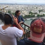 Lisa Ray Instagram - The journey to the top is always worth it. #EiffelTower #Paris #insightmoments